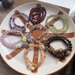Natural jade bracelet