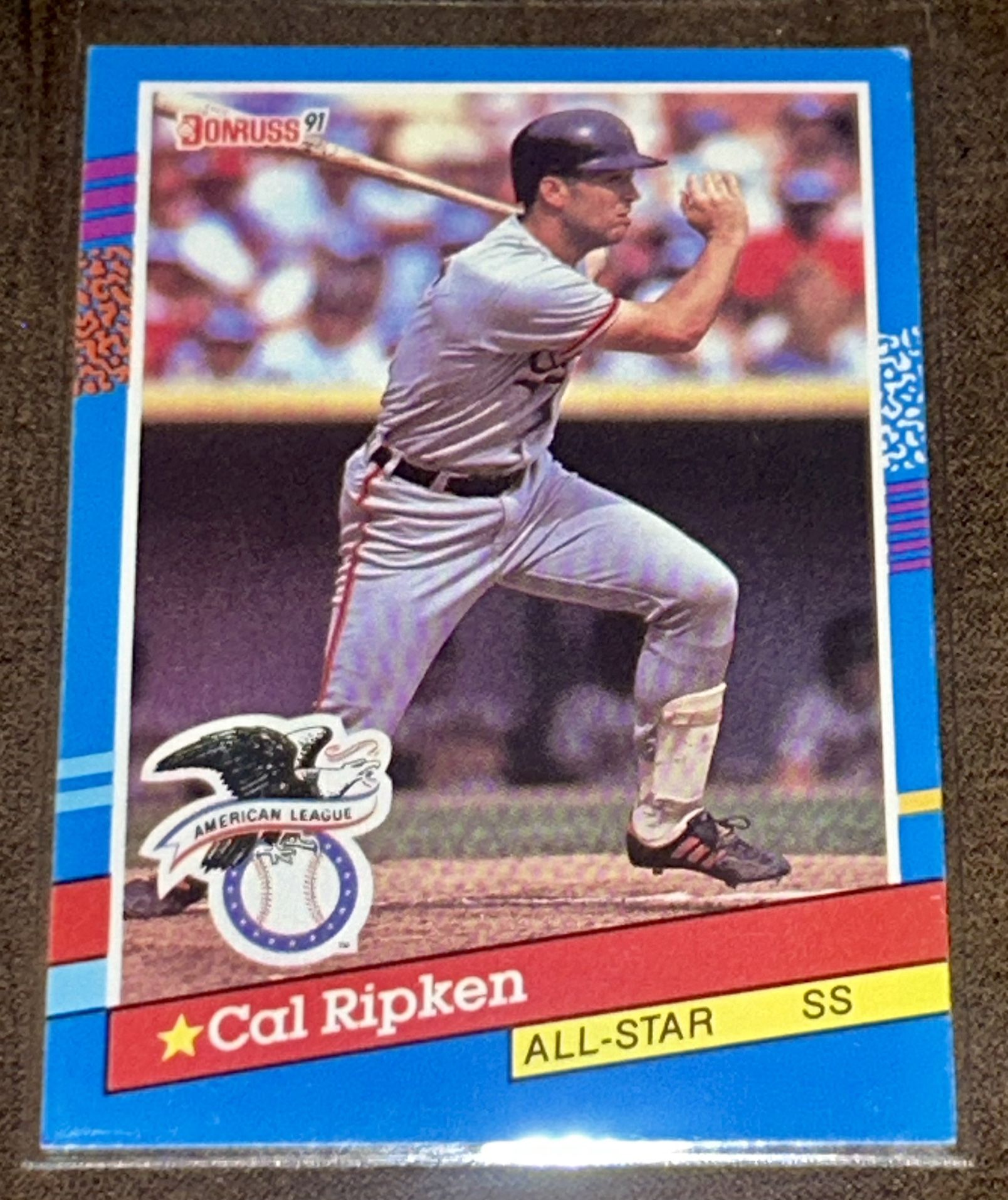 Cal Ripken Jr. “Error” All-Star Card 1991 Donruss