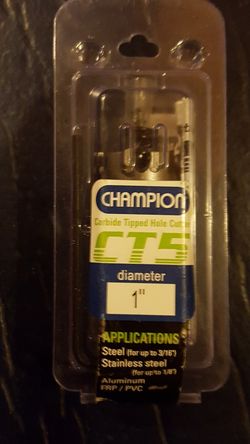 Hole saw 1 in carbon tipped hole cutter