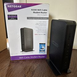 WIFI Netgear Modem Router Model C3000