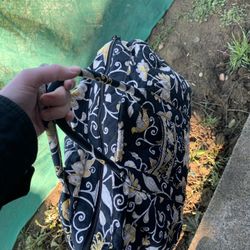 Vera Bradley Yellow Bird Travel Tote Bag 