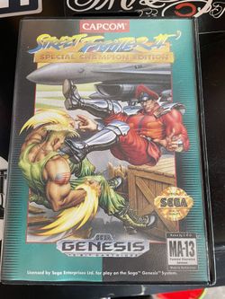 Street Fighter Sega Game 