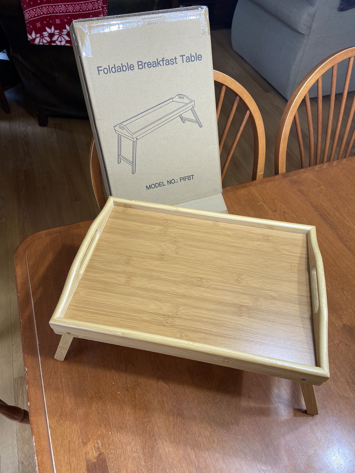 Folding Breakfast Table