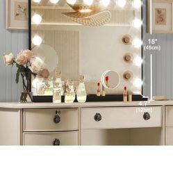 Black Vanity Mirror