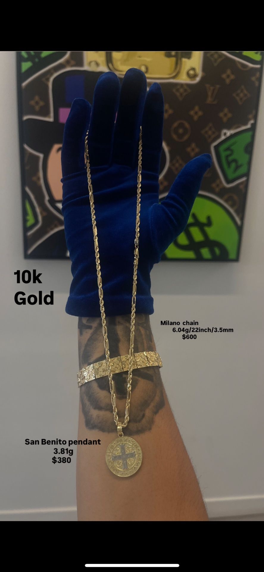 Gold Chain Set
