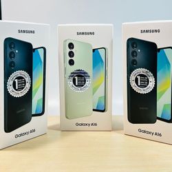 Samsung Galaxy A16 128GB Brand New Factory Unlocked $190 Each