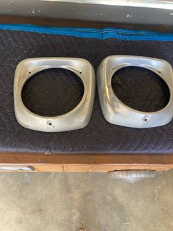 Headlight doors off of 1965 Ford pick up.