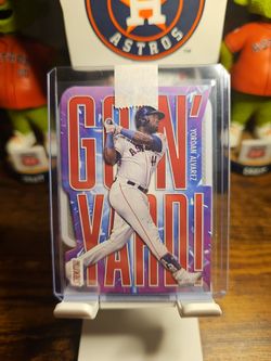 Yordan alvarez topps cut-out