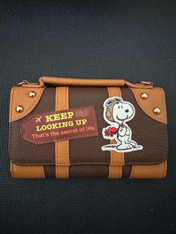 Snoopy Wall Suitcase Wallet