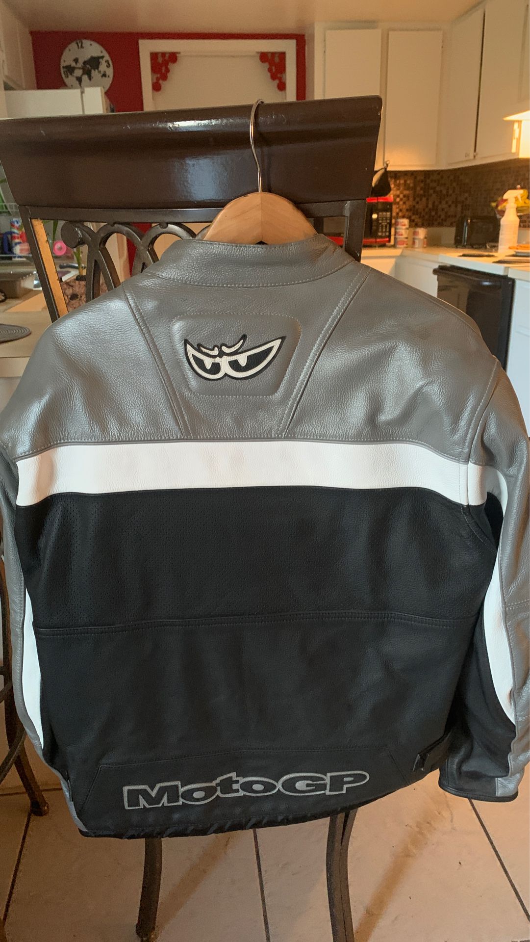 Moto Gp leather motorcycle jacket