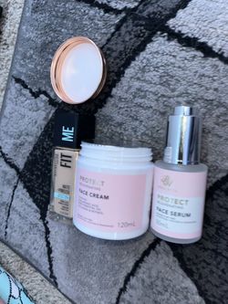Face serum and foundation