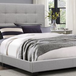 Florence Gray Queen Bed New In The Box 📦 