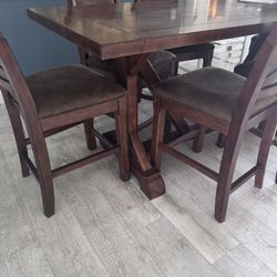 Solid Wood 8 Person Dining Room Table