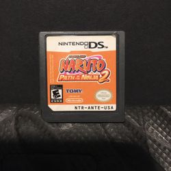 Naruto Path Of The Ninja 2 Nintendo Ds 