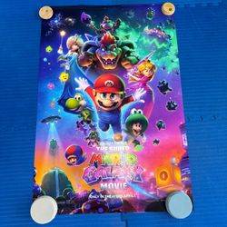 Super Mario Galaxy Original Movie Poster