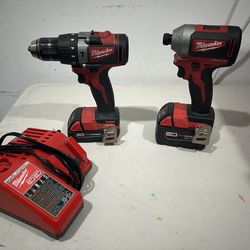 Milwaukee Brushless Compact Hammer Drill/Impact