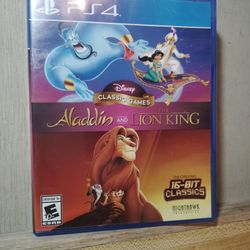 PS4 Aladdin 🦁 King 