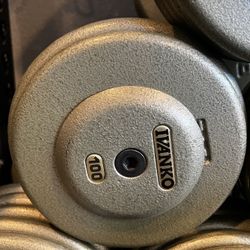 Ivanko Dumbbell Set 100-130 Great Condition 