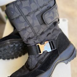 Coach Boots Women’s 7 Black