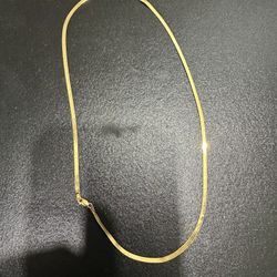 10 Karat Italian Gold Necklace