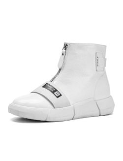 Size# 6.5 Women's Winter Flat Zip Snow Ankle Boots