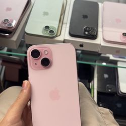 Pink iPhone 15 Unlocked 