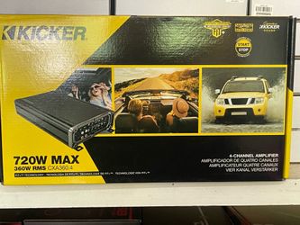 NEW AMP KICKER 4 CHANNEL CXA360.4