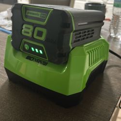 Genuine 80v Greenworks Pro Battery & Charger