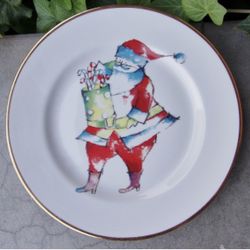 Rosanna Italy Santa Plate 7 7/8”  