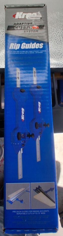 Kreg Adaptive Cutting System Rip Guides – New/Open Box