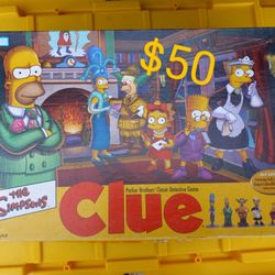 Simpsons Clue Board Game 