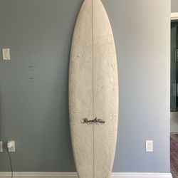 Revolution Hardware 6’6” Tomahawk Surfboard