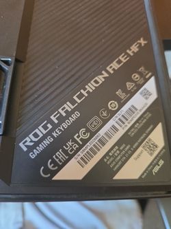 Asus Rog Falchion Ace hfx gaming keyboard
