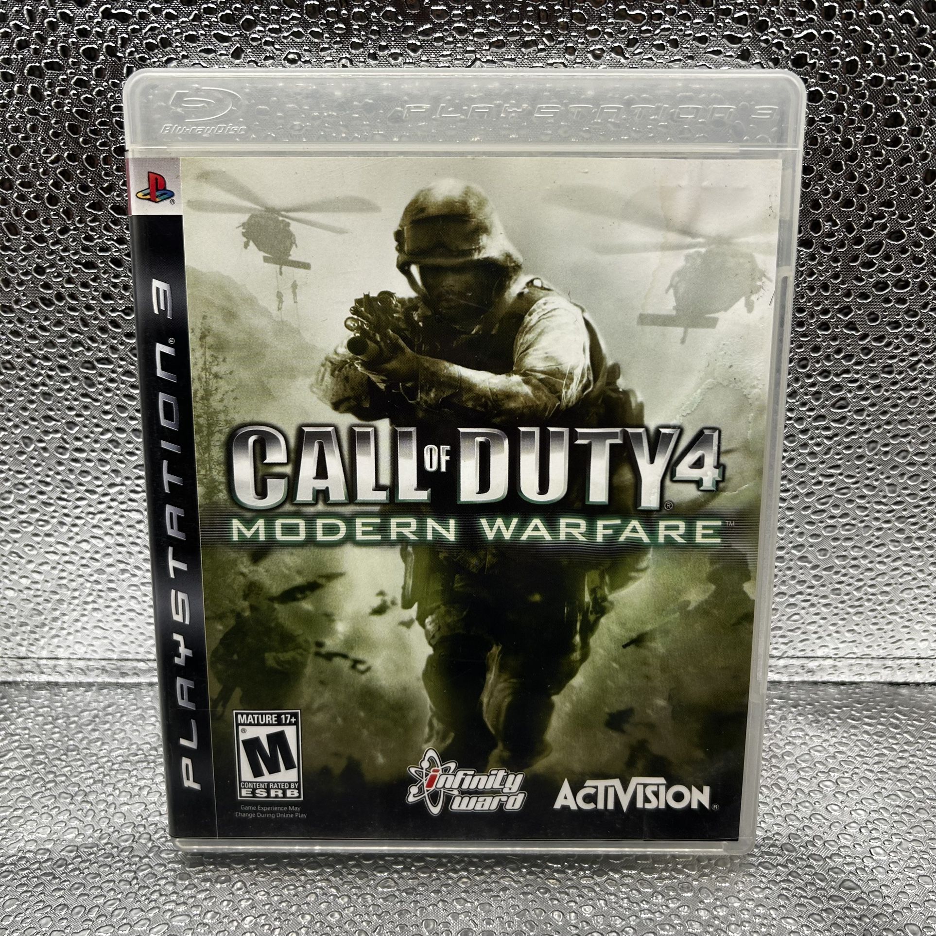 Call Of Duty 4 Modern Warfare Sony PlayStation 3 PS3, TESTED & WORKING! Complete 