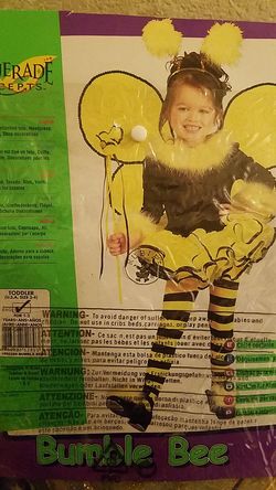 Girls bumblebee costume