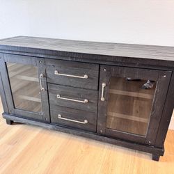 Black Sideboard Buffet Table w/ Drawers (from Living Spaces)