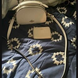 New Long Shoulder Strap Coach Bag And Wallet