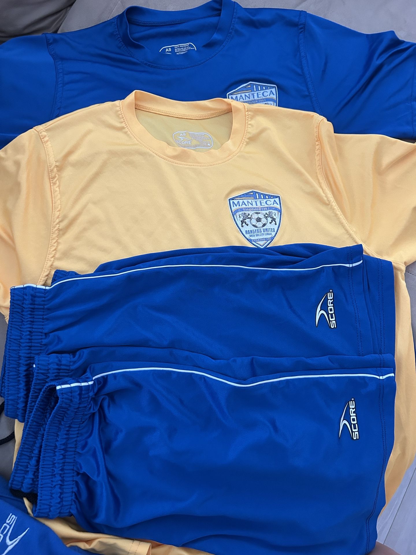 Manteca Rangers Practice Uniform Sets