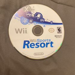 Nintendo Wii Sports Resort Video Game Single Disc Only