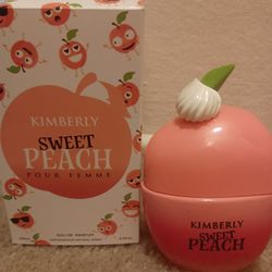Kimberly Sweet Peach Perfume.