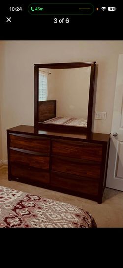 Wood dresser