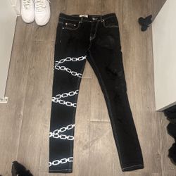 Link Charm Jeans Collab Levi