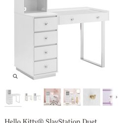 Hello Kitty Impressions Vanity And Mirror 