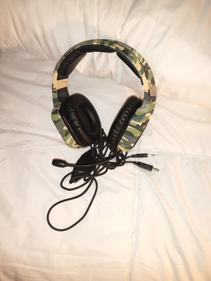 Runmus Gaming Headset For PS3/PS4/Xbox/PC, Works Fine 👍