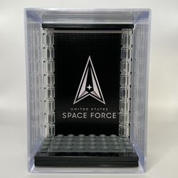 Collectible Force Pack Minifigure Display Case For Unites Stated Space Force