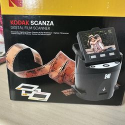 Kodak SCANZA Film & Slide Scanner 7200 DPI for 35mm, 8mm, Super 8, JPEG