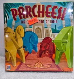Parcheesi The Classic Game Of India MB Board Game Vintage 2001 NEW/SEALED