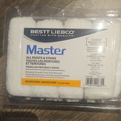 10 Pack Of 4" 1/2" Nap Microfiber Skins