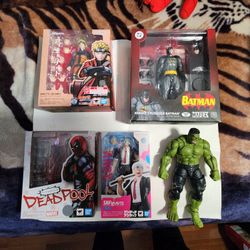 Mafex And SH Figuarts Lot