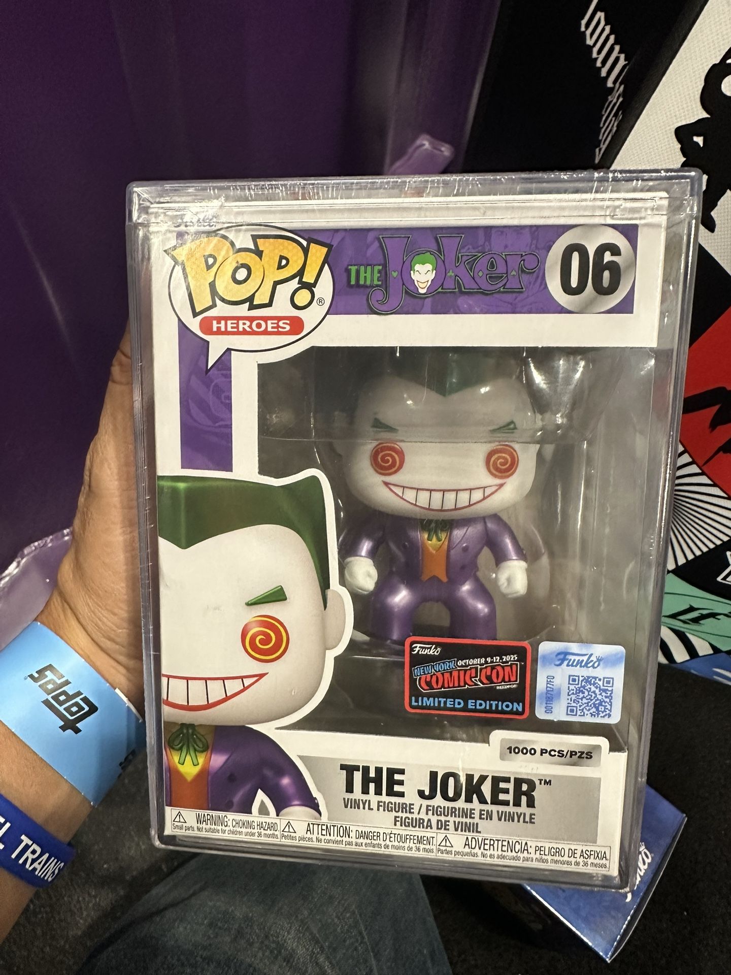 NYCC 2025 FUNKO METALLIC JOKER LE 1000